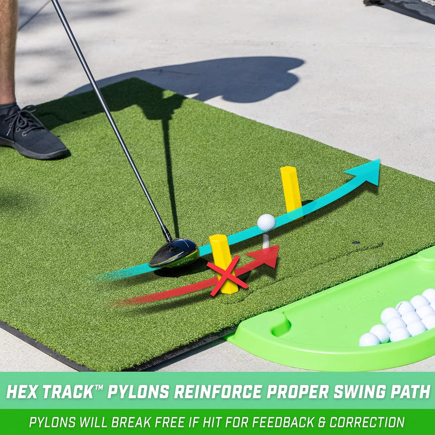 5ft x 4 ft PRO Golf Practice Hitting Mat - Image 5