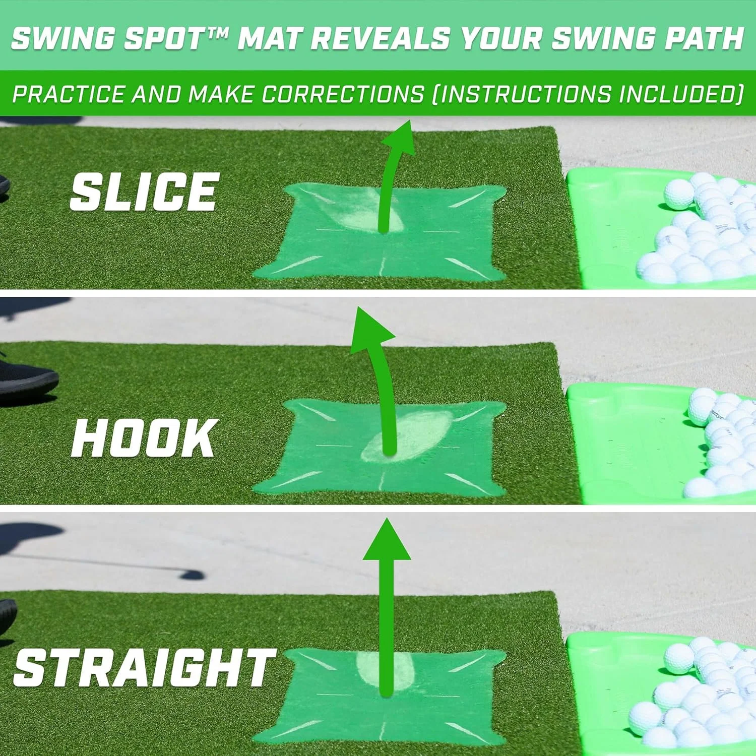 5ft x 4 ft PRO Golf Practice Hitting Mat - Image 6