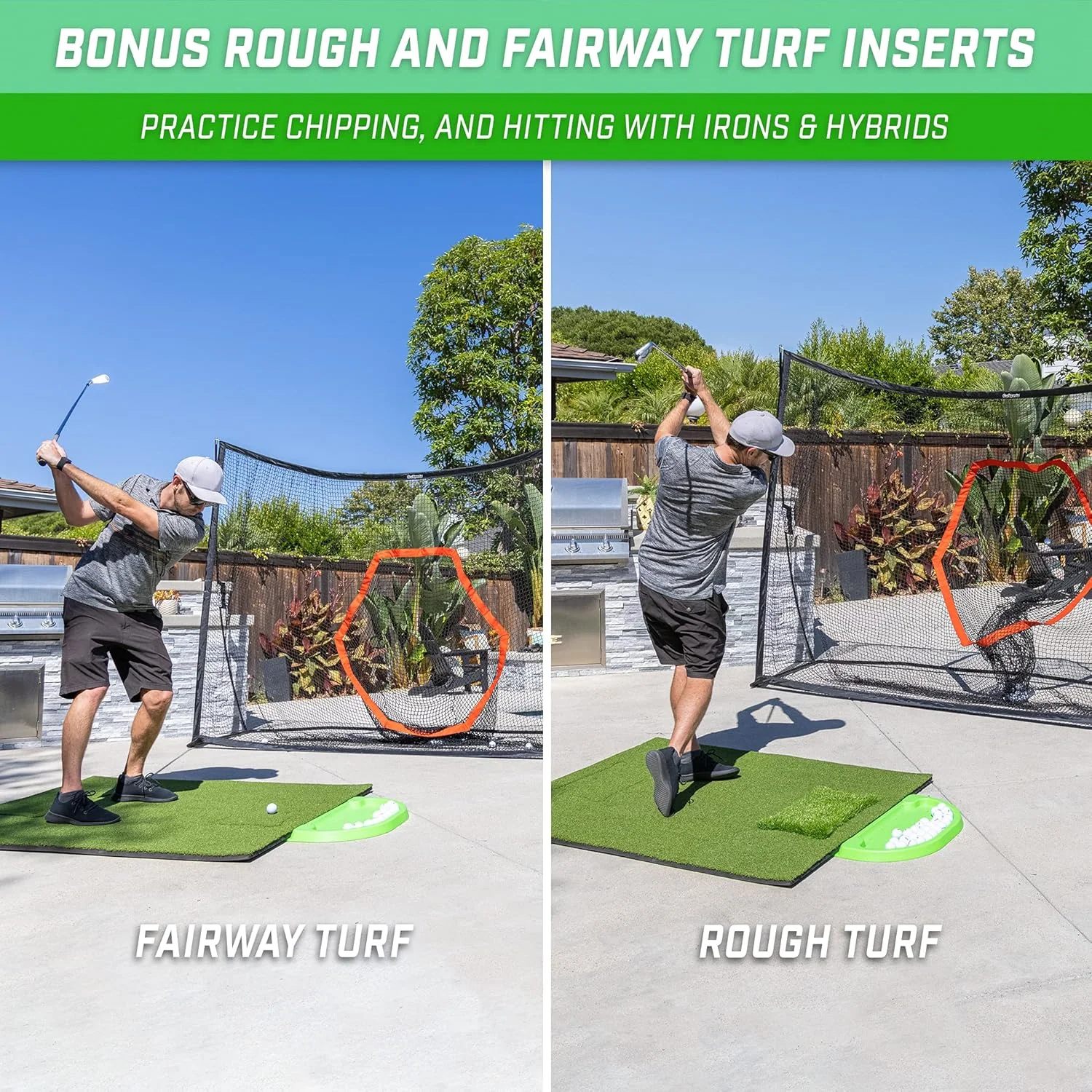 5ft x 4 ft PRO Golf Practice Hitting Mat - Image 7