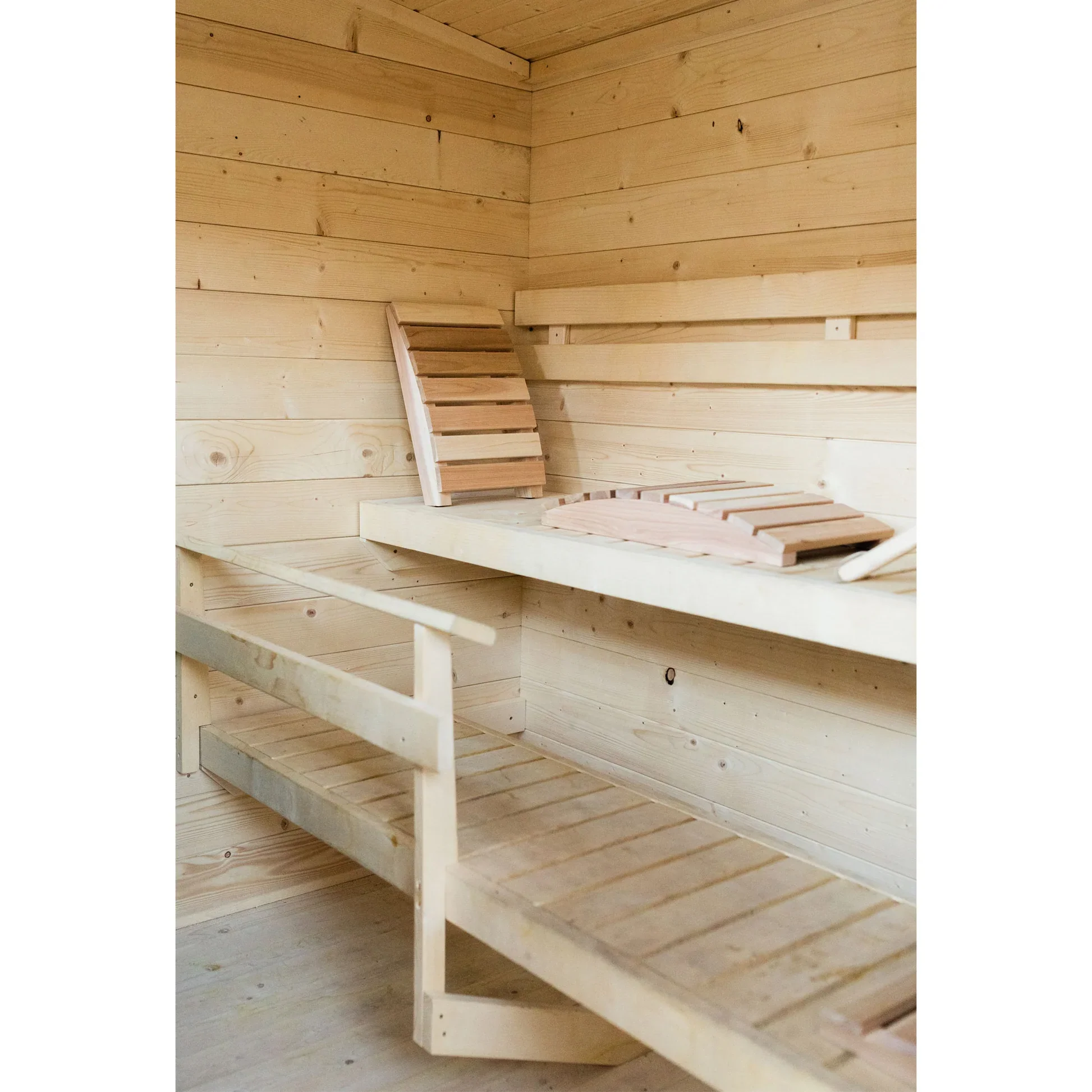 Almost Heaven 3-6 Person Timberline Outdoor Sauna (Heritage Collection) - Image 8