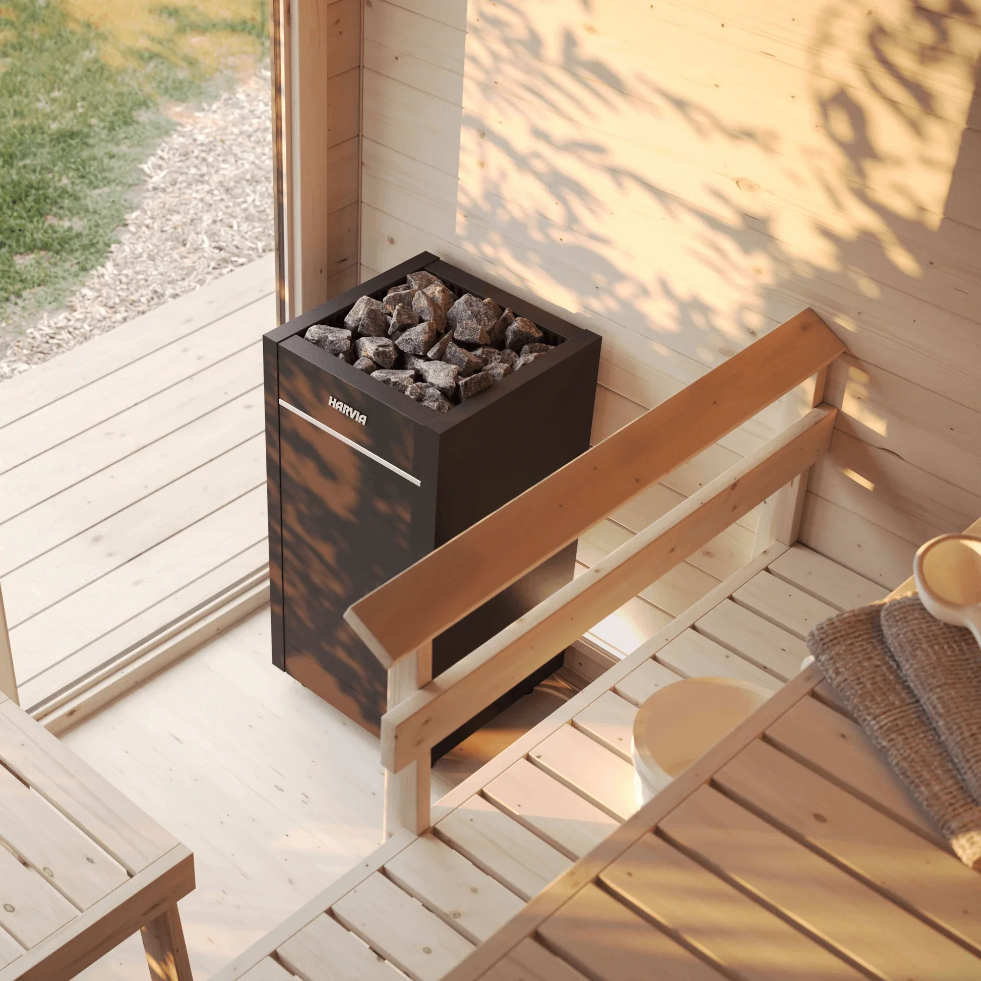 Almost Heaven 4-Person View Outdoor Sauna (Heritage Collection) - Image 9