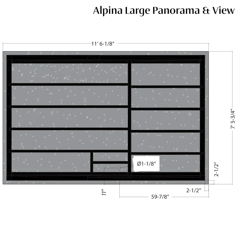 Almost Heaven Alpina Outdoor Sauna (Heritage Collection) - Image 13