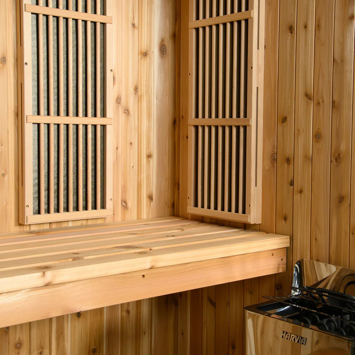Almost Heaven Auburn 2-3 Person Indoor Sauna (Respite Series - Hybrid Option) - Image 10