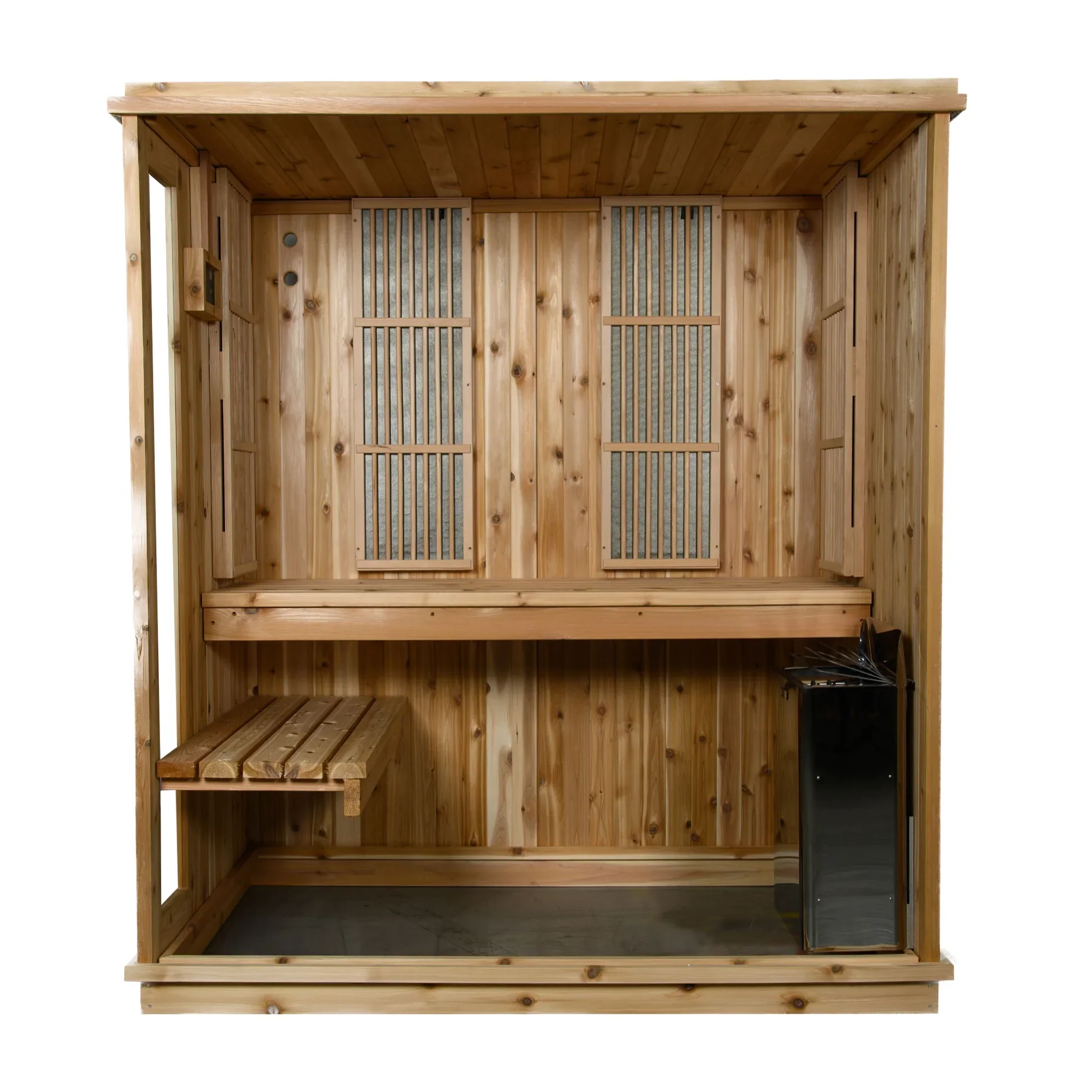 Almost Heaven Auburn 2-3 Person Indoor Sauna (Respite Series - Hybrid Option) - Image 2