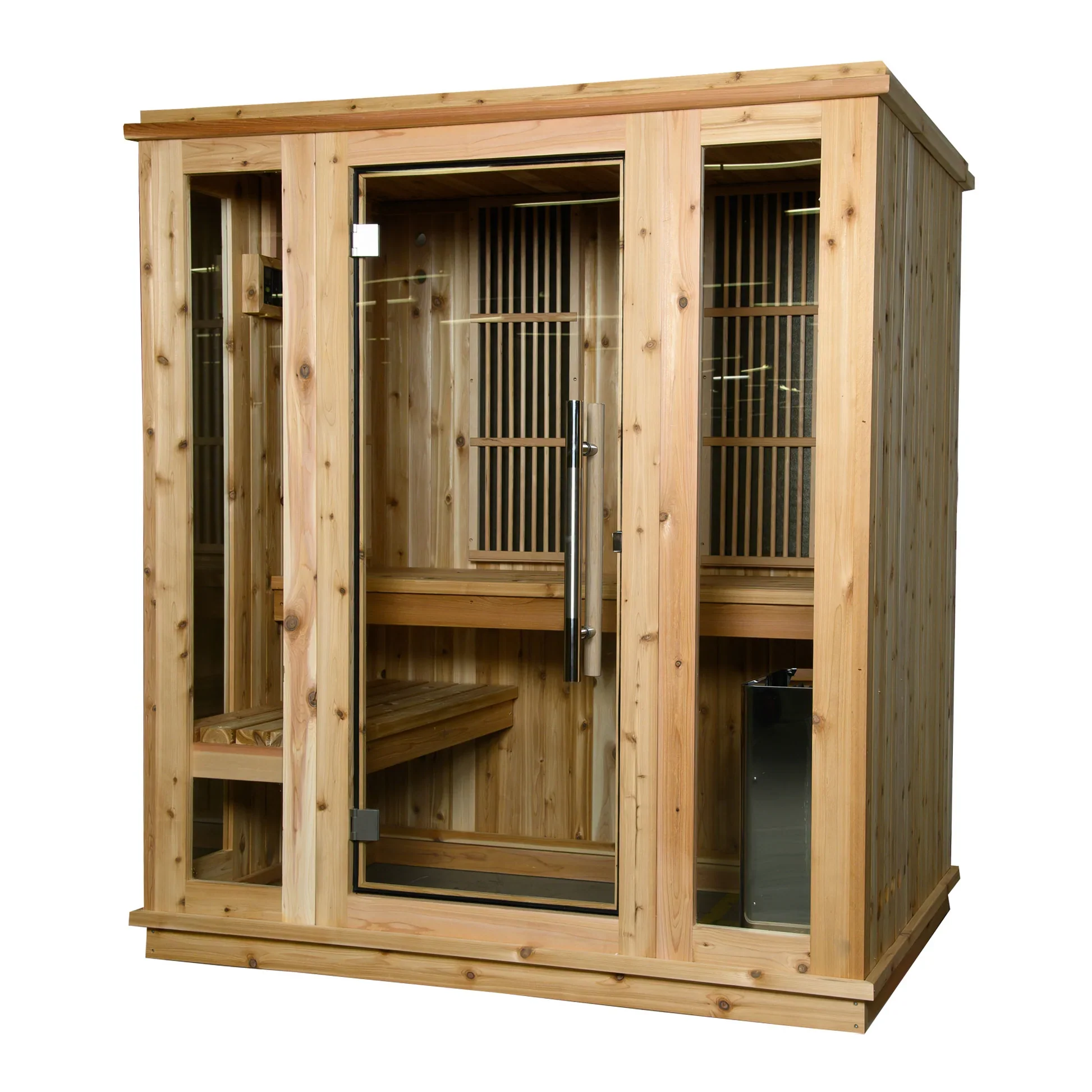 Almost Heaven Auburn 2-3 Person Indoor Sauna (Respite Series - Hybrid Option) - Image 7