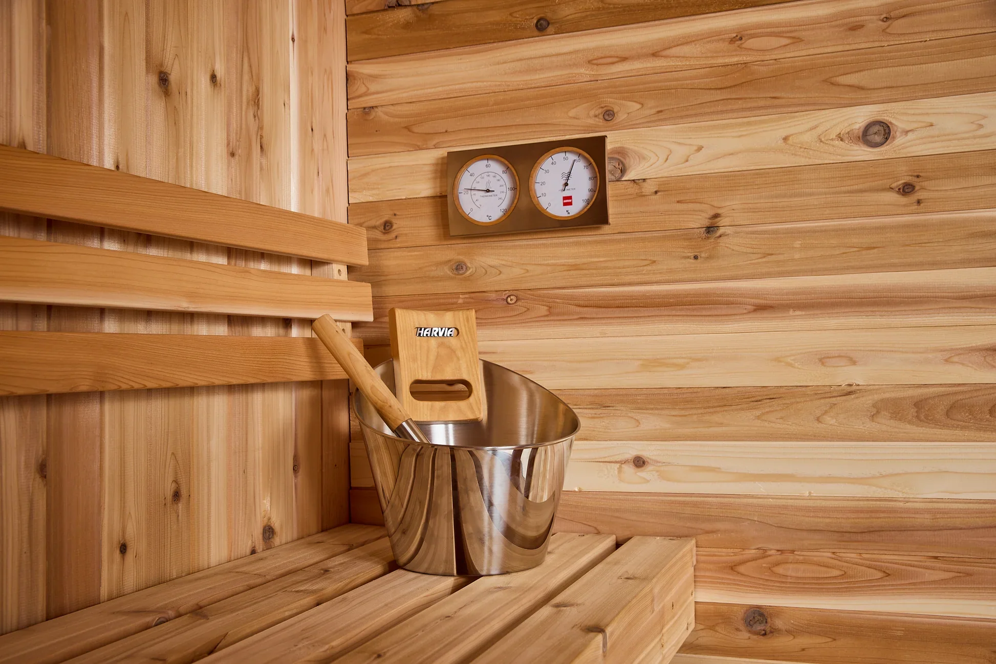 Almost Heaven Blackwater 4-6 Person Cube Outdoor Sauna - Image 6