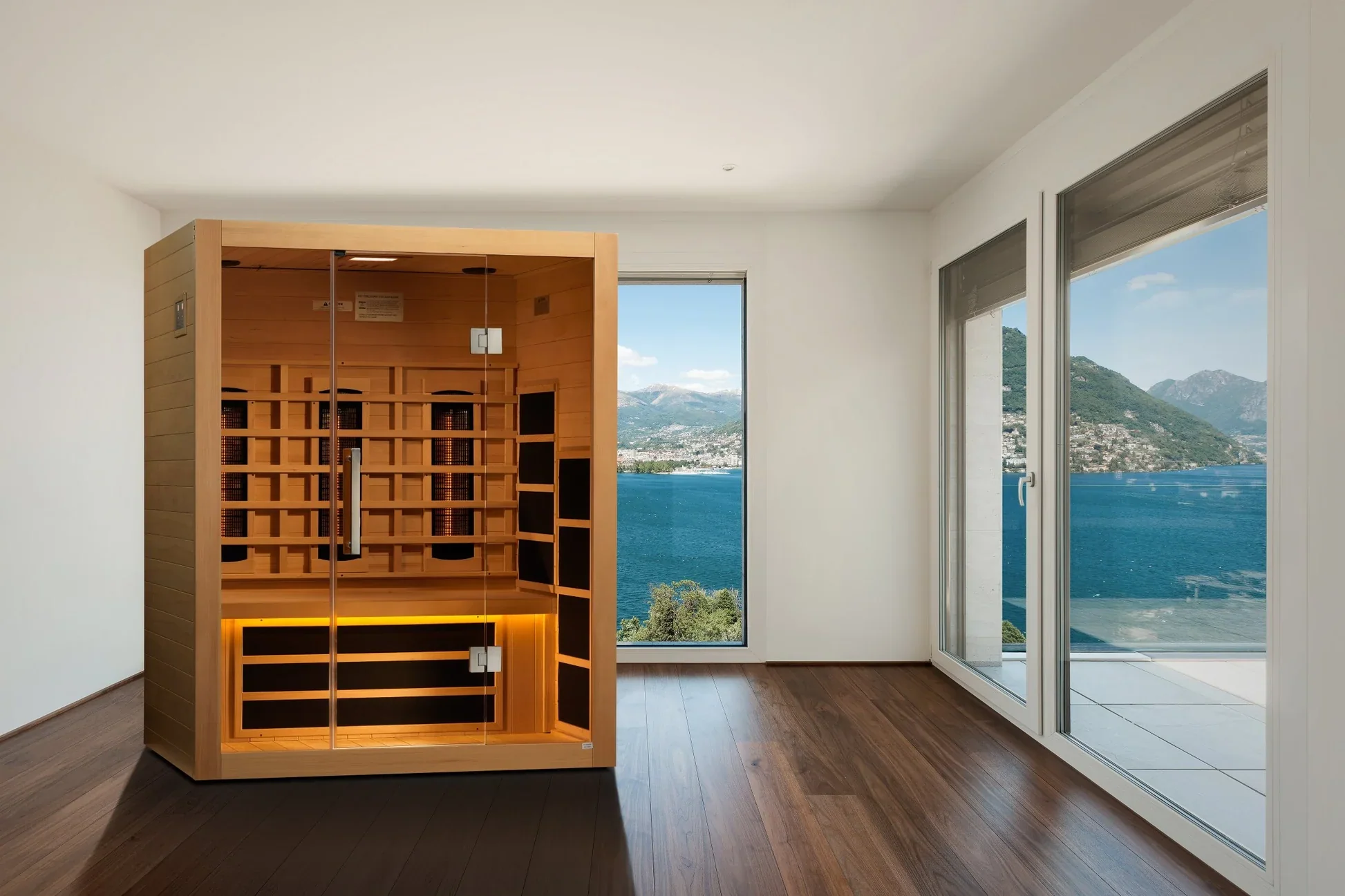 Almost Heaven Elysian 2-3 Person Infrared Indoor Sauna - Image 4