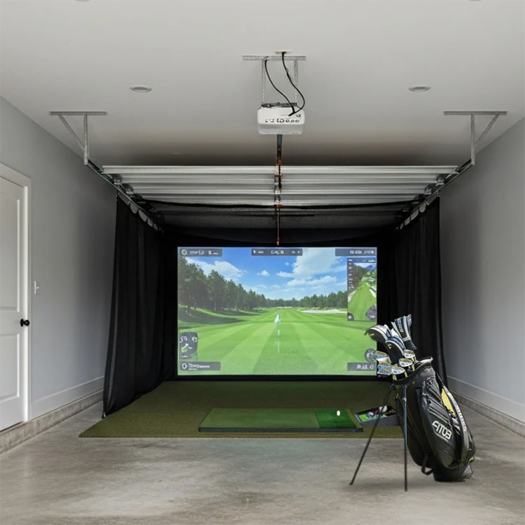 Garmin Approach R50 Garage Golf Simulator Package