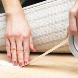 Duck® Brand Indoor Heavy Traffic Carpet Tape - White, 1.41 in. x 42 ft. - Image 7