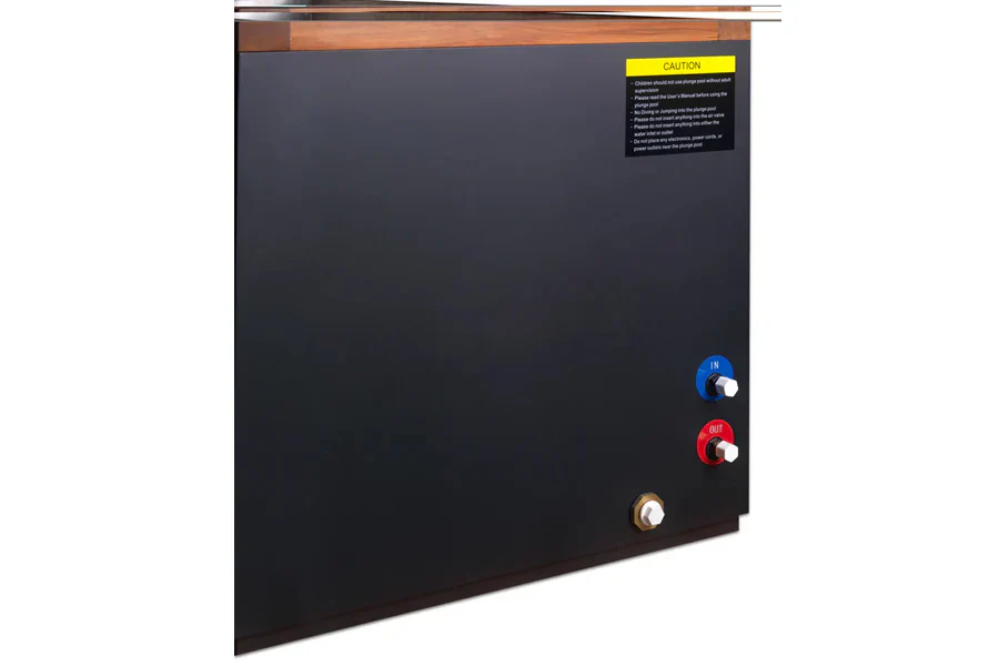 New 2026 Golden Designs Dynamic Cold Therapy "CUBOID" Stainless Steel Cold Plunge - Image 4
