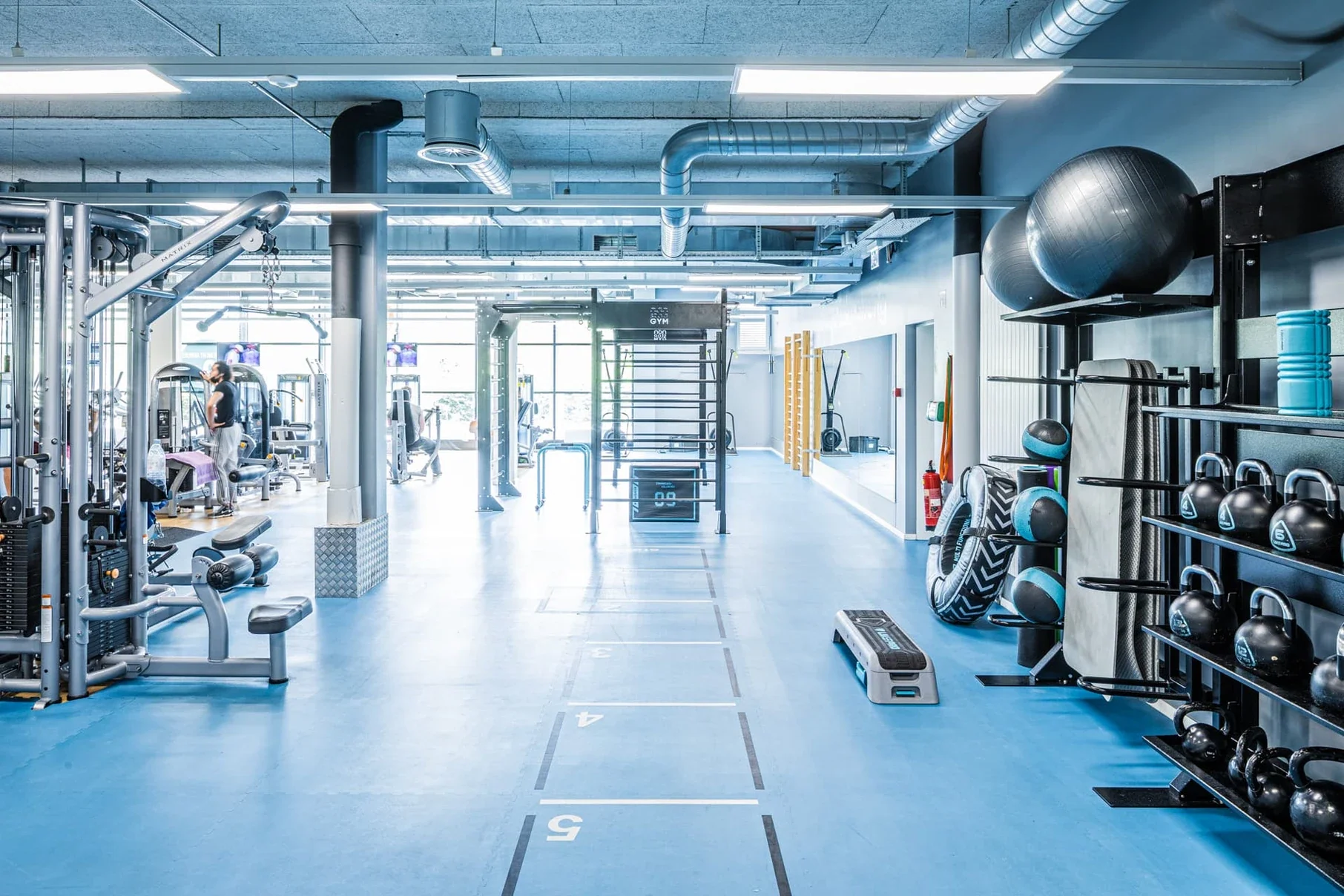 Elite Seamless Vulcanized Rubber Gym Flooring - Image 13