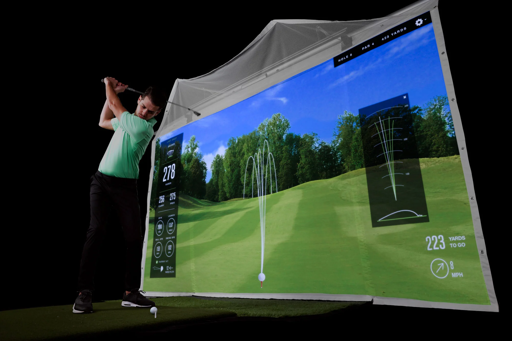 Foresight GC3 Garage Golf Simulator Package - Image 6