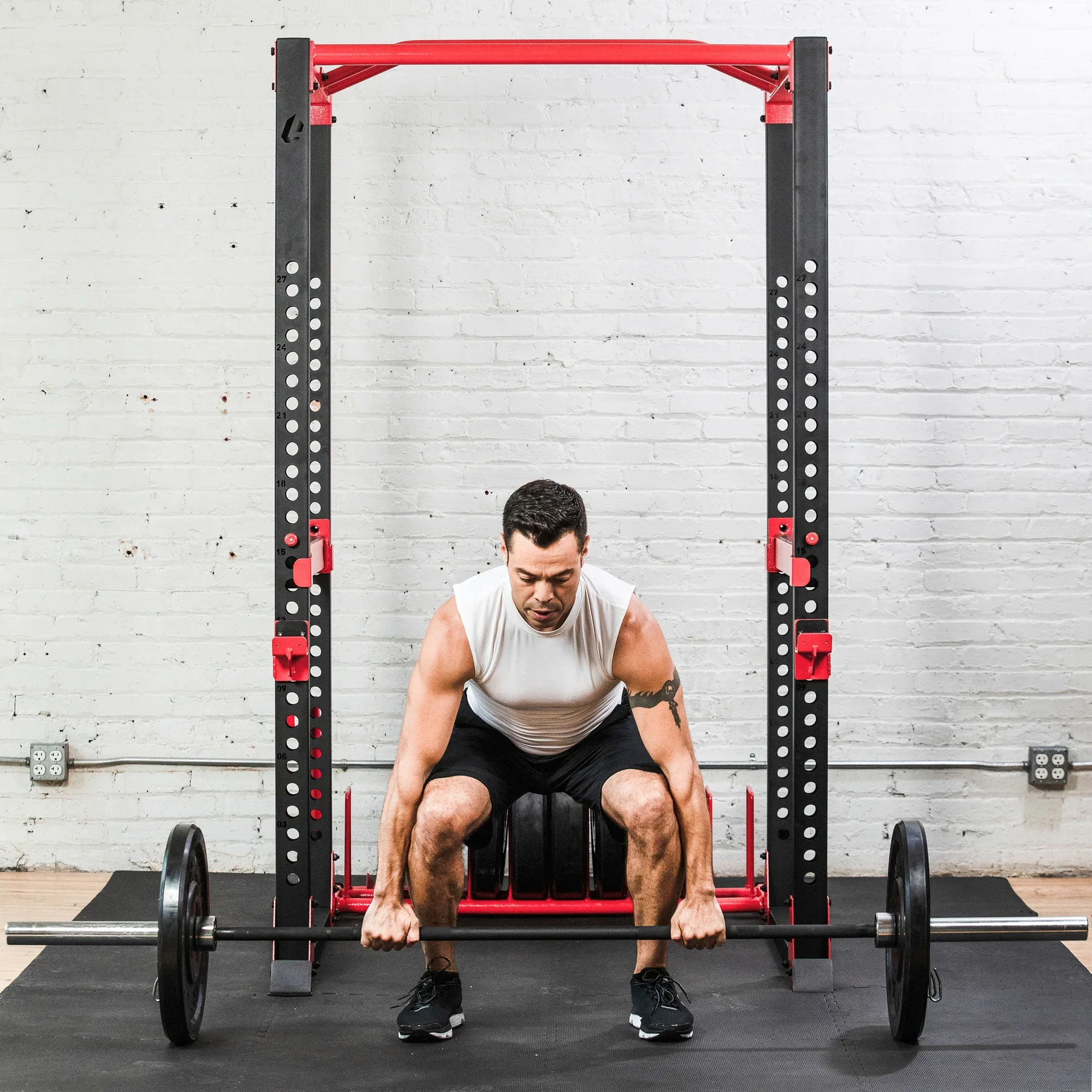 Black Training Bumper Plate - Image 10