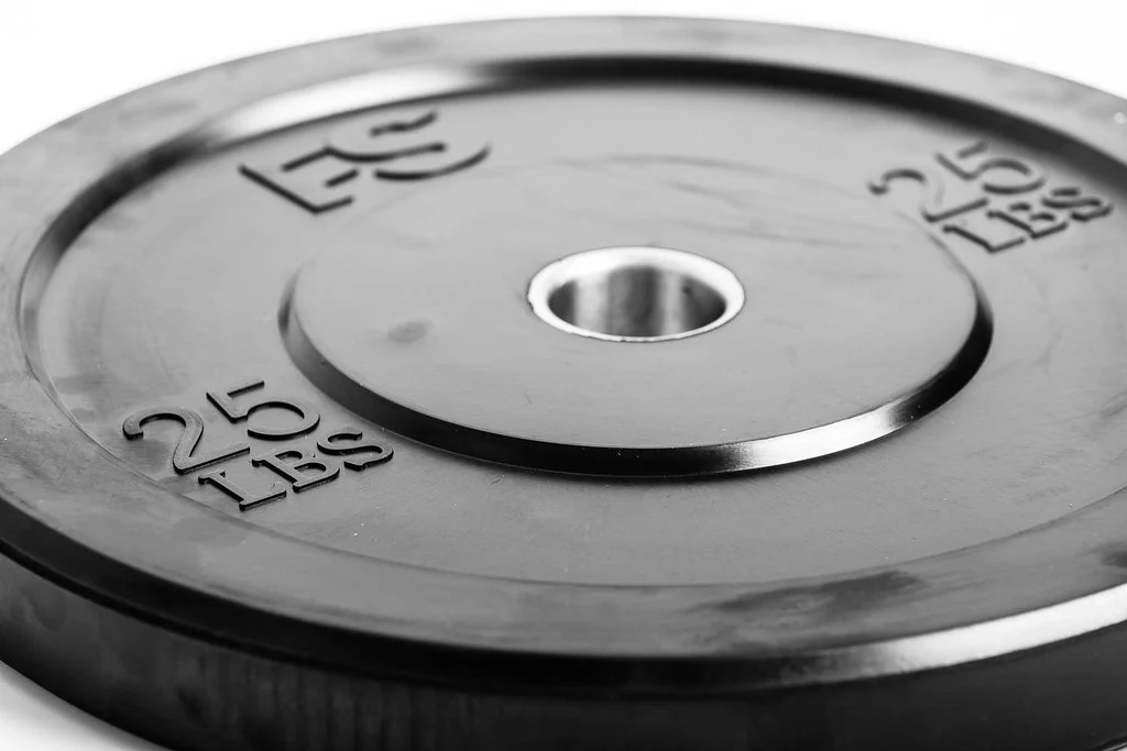 Black Training Bumper Plate - Image 11