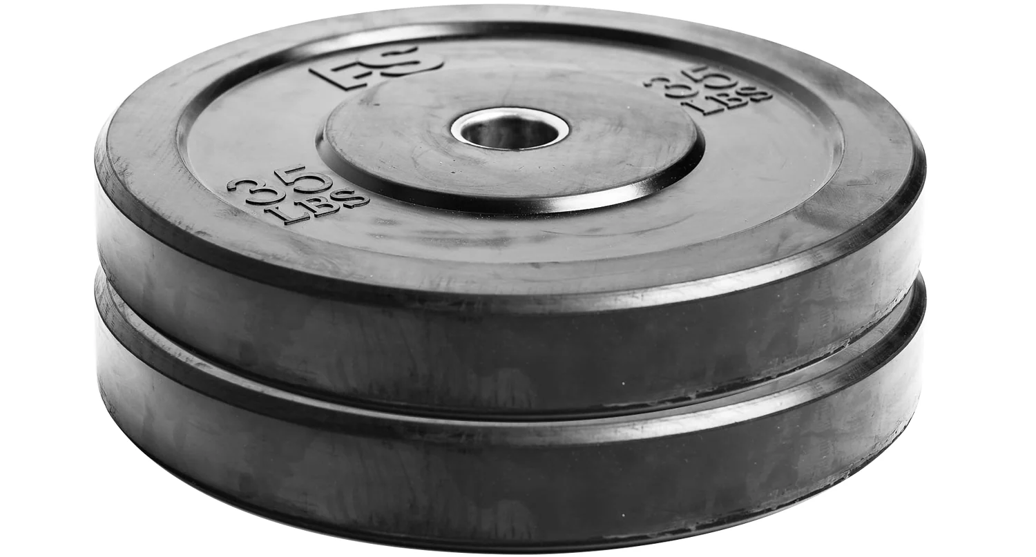 Black Training Bumper Plate - Image 15