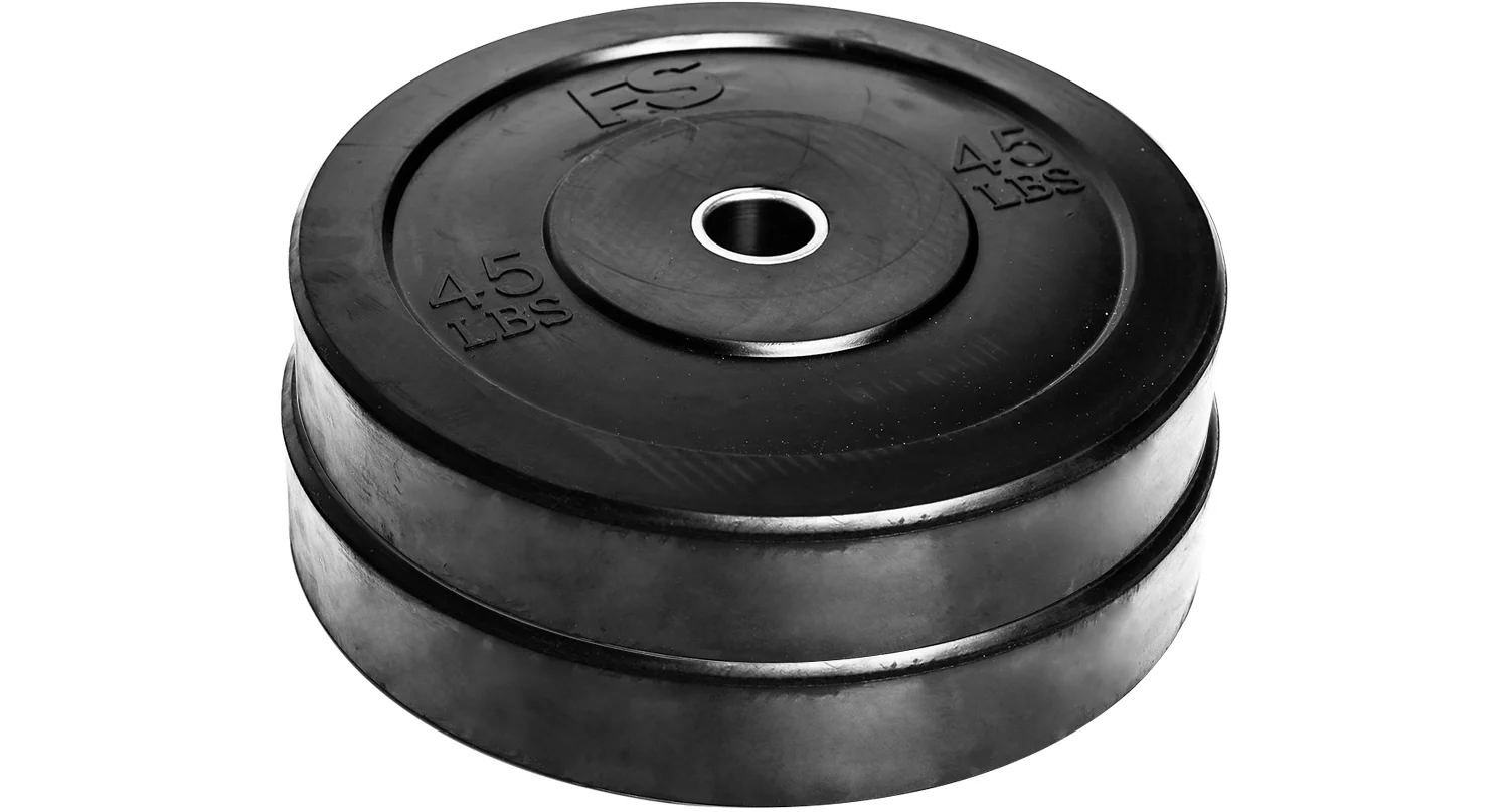 Black Training Bumper Plate - Image 16