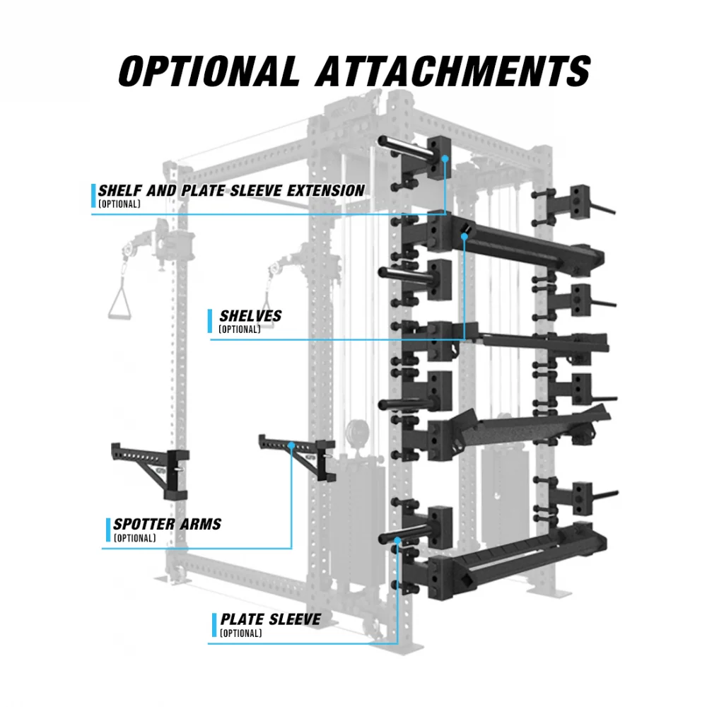 GetRXd RX3 Tornado 6-post Smith Machine - Image 3