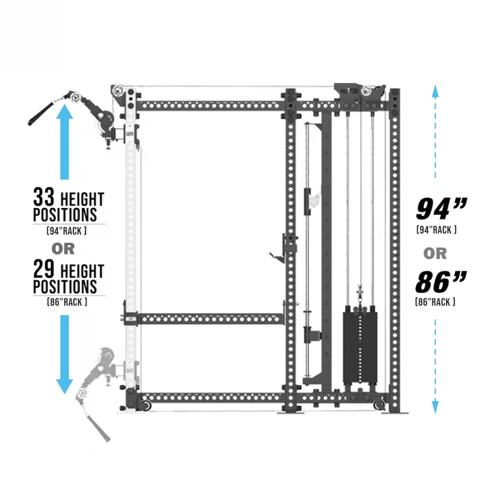 GetRXd RX3 Tornado 6-post Smith Machine - Image 5