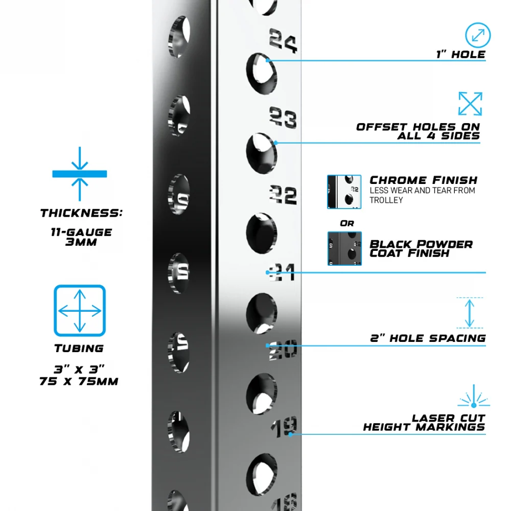 GetRXd RX3 Tornado Smith Machine Rack - Image 11