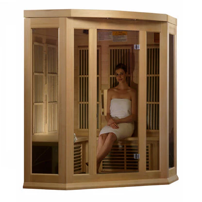 New 2026 MX-K356-01 Maxxus Low EMF FAR Infrared Sauna Canadian Hemlock - Image 4