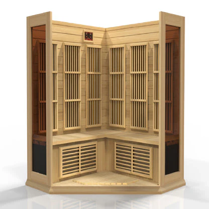 New 2026 MX-K356-01 Maxxus Low EMF FAR Infrared Sauna Canadian Hemlock - Image 5