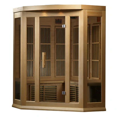 New 2026 MX-K356-01 Maxxus Low EMF FAR Infrared Sauna Canadian Hemlock - Image 6