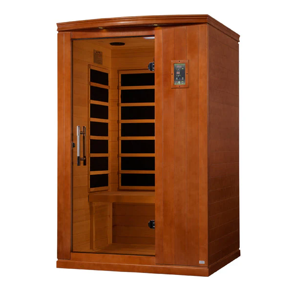 New 2026 Venice Limited Elite 2 Person Ultra Low EMF FAR Infrared Sauna with Red Light Feature - Image 4