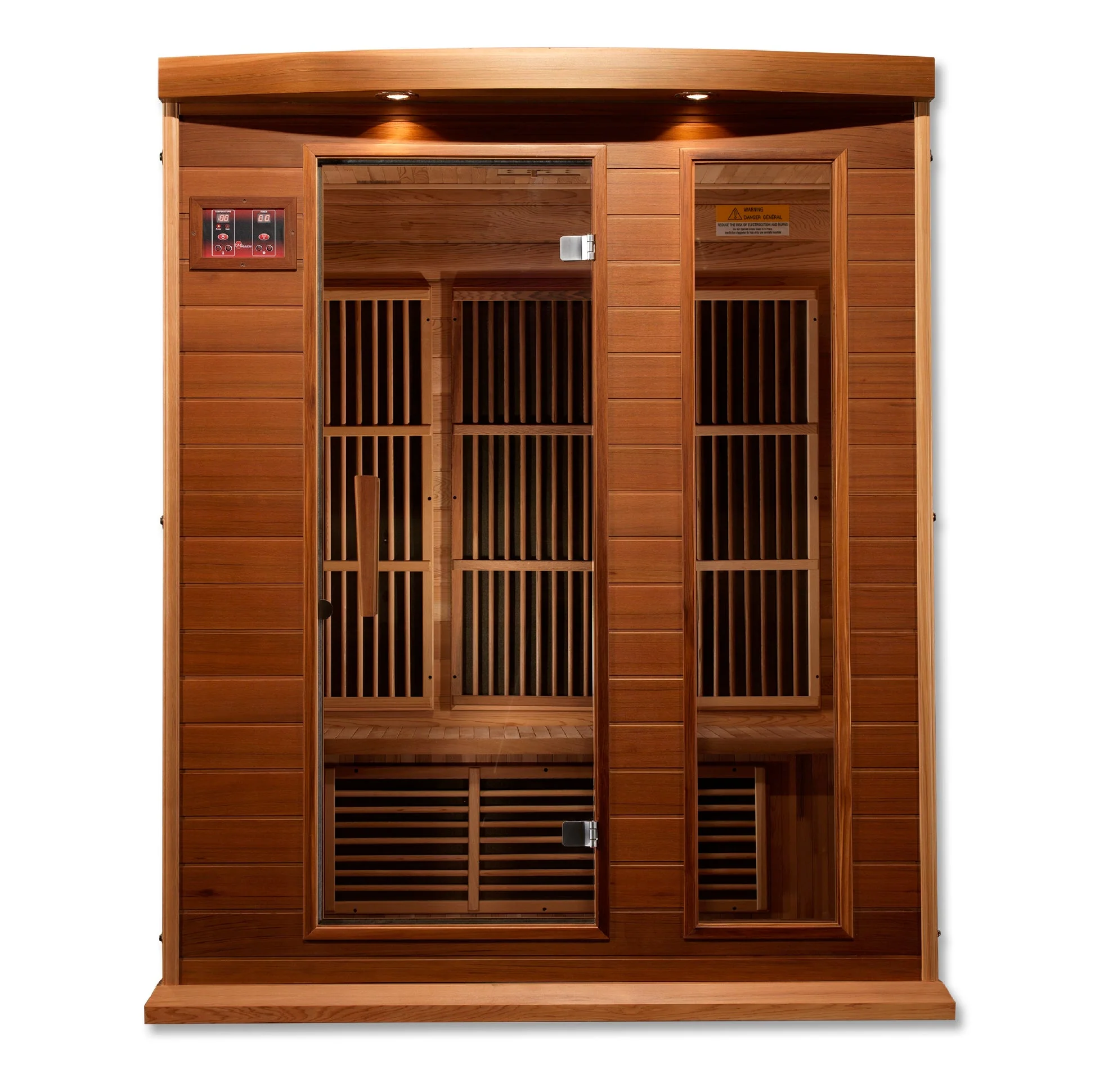 New 2026 Maxxus "Montilemar Edition" 3 Person Near Zero EMF FAR Infrared Sauna - Canadian Red Cedar - Image 3