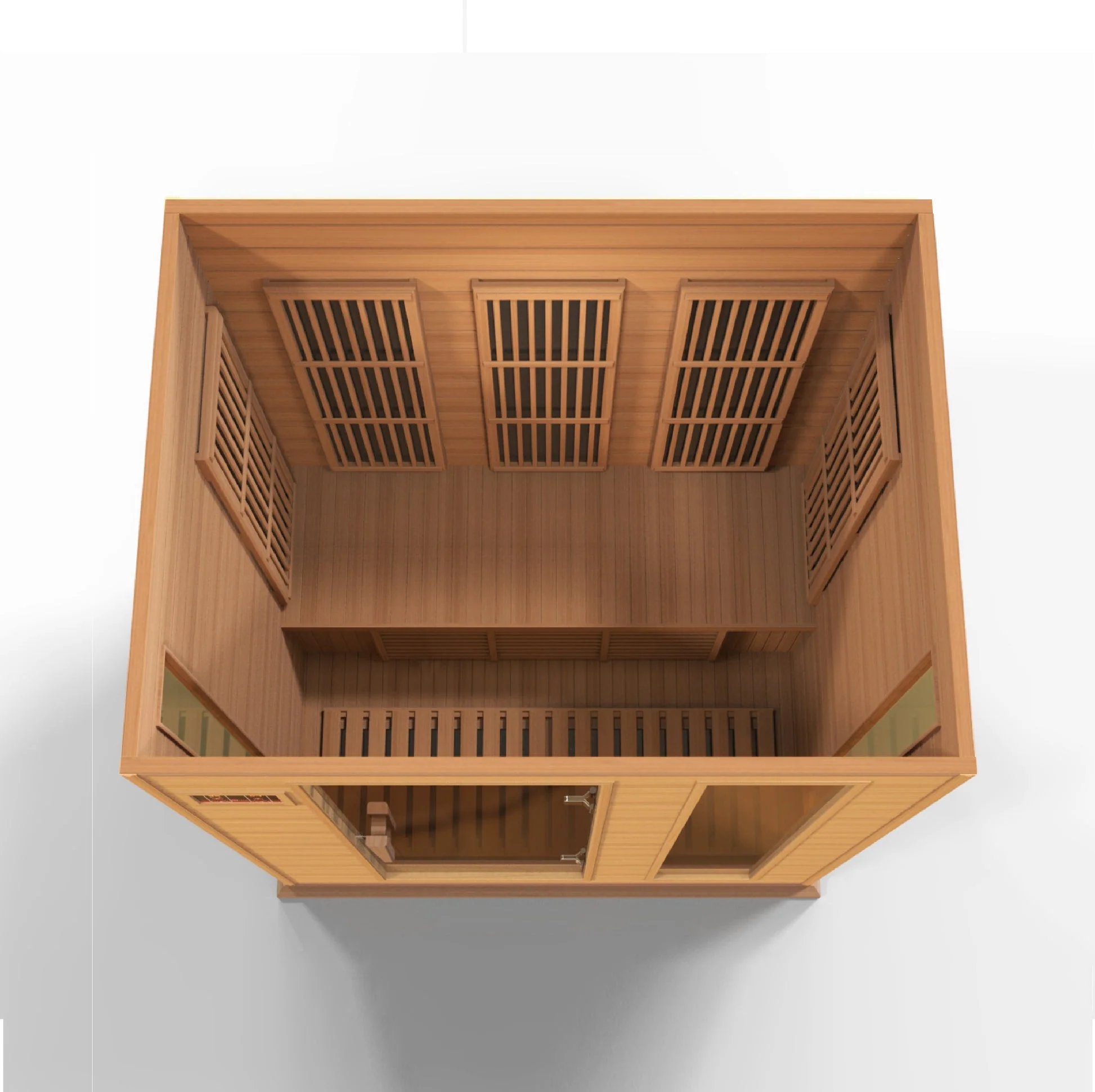 New 2026 Maxxus "Montilemar Edition" 3 Person Near Zero EMF FAR Infrared Sauna - Canadian Red Cedar - Image 6