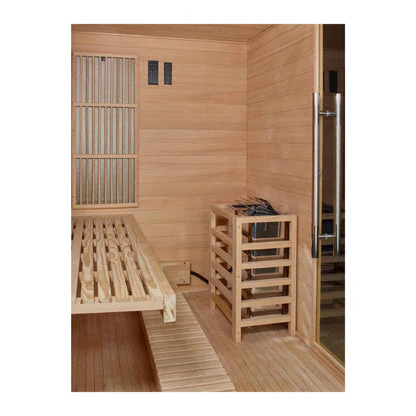New 2026 Hybrid Soria Sauna Full Spectrum and Harvia Traditional Stove GDI-8330-01 - Image 7