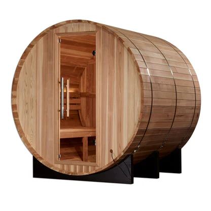 New 2026 "Arosa" 4 Person Barrel Traditional Sauna - Image 5