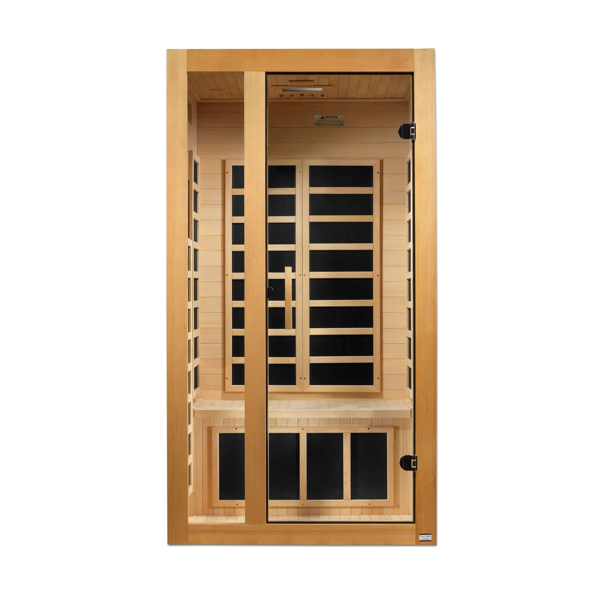 New 2026 "Gracia" 1-2 Person Low EMF FAR Infrared Sauna - Image 2