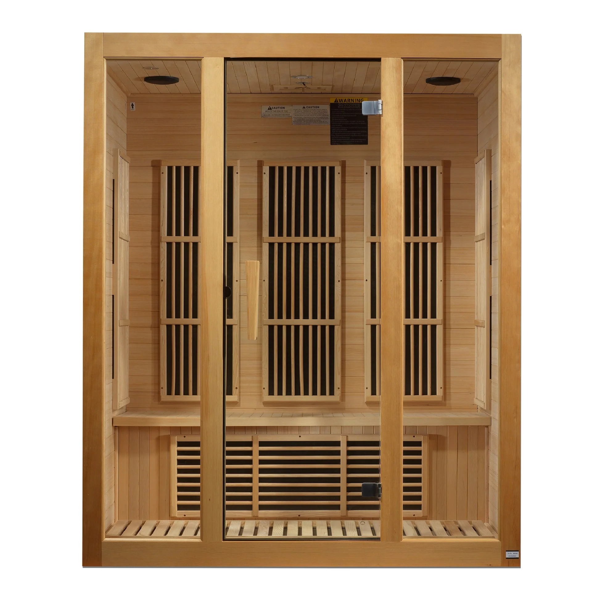 New 2026 Maxxus "Bellevue" 3 Person Near Zero EMF FAR IR Sauna (MX-J306-01-ZF) - Image 2