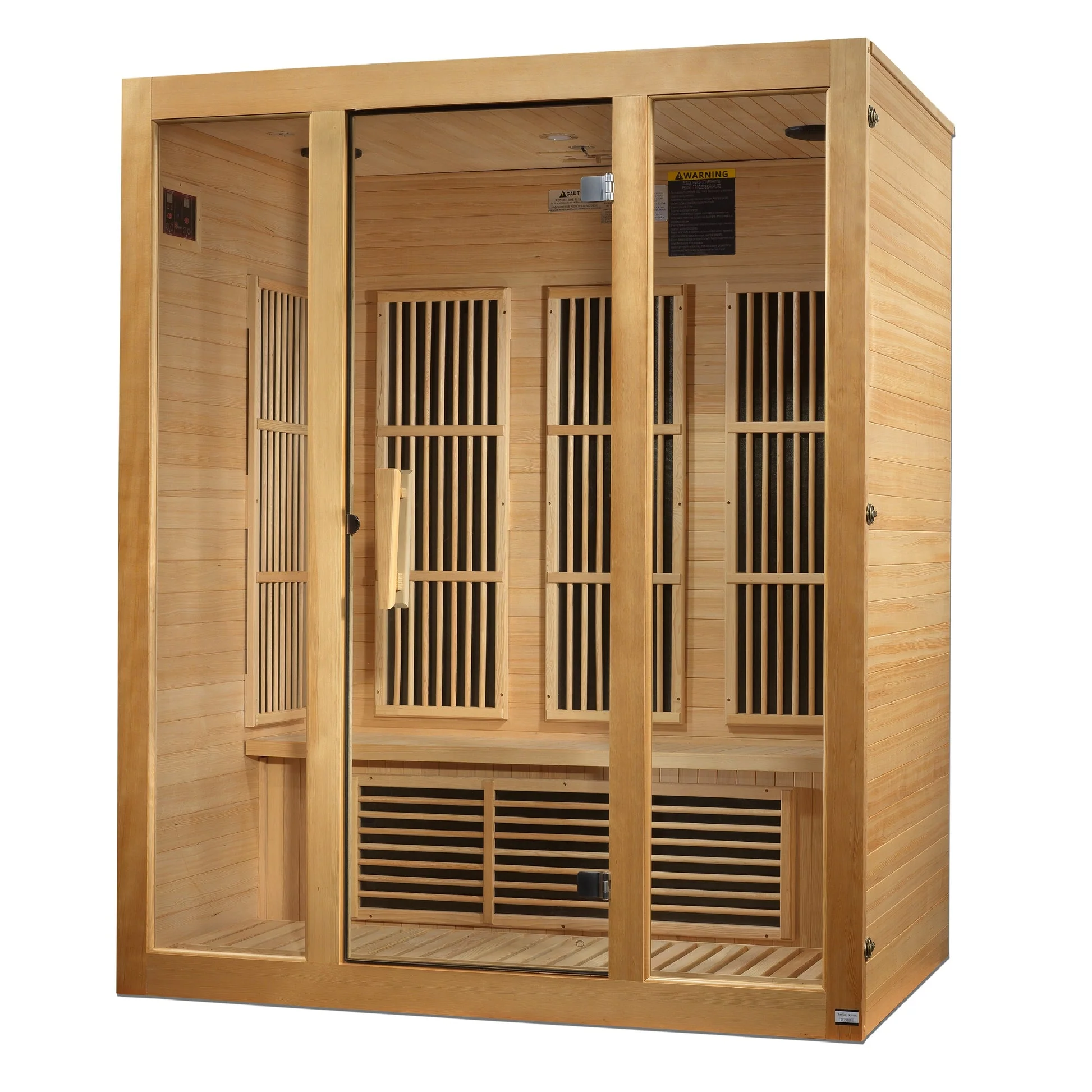 New 2026 Maxxus "Bellevue" 3 Person Near Zero EMF FAR IR Sauna (MX-J306-01-ZF) - Image 3