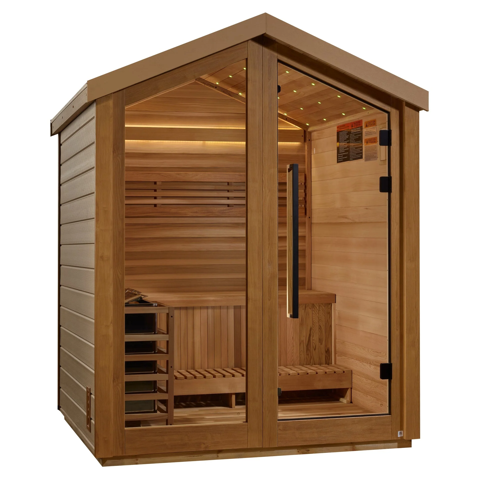 New 2026 Savonlinna 3-Person Outdoor Traditional Sauna