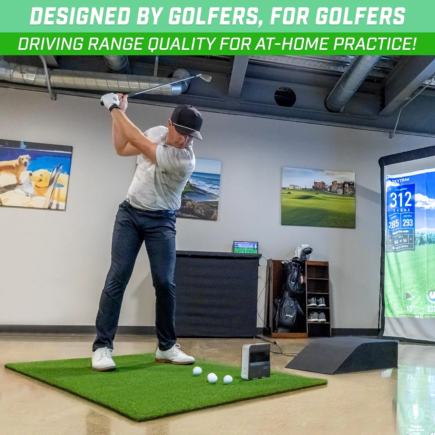 Golf Hitting Mat - Image 4
