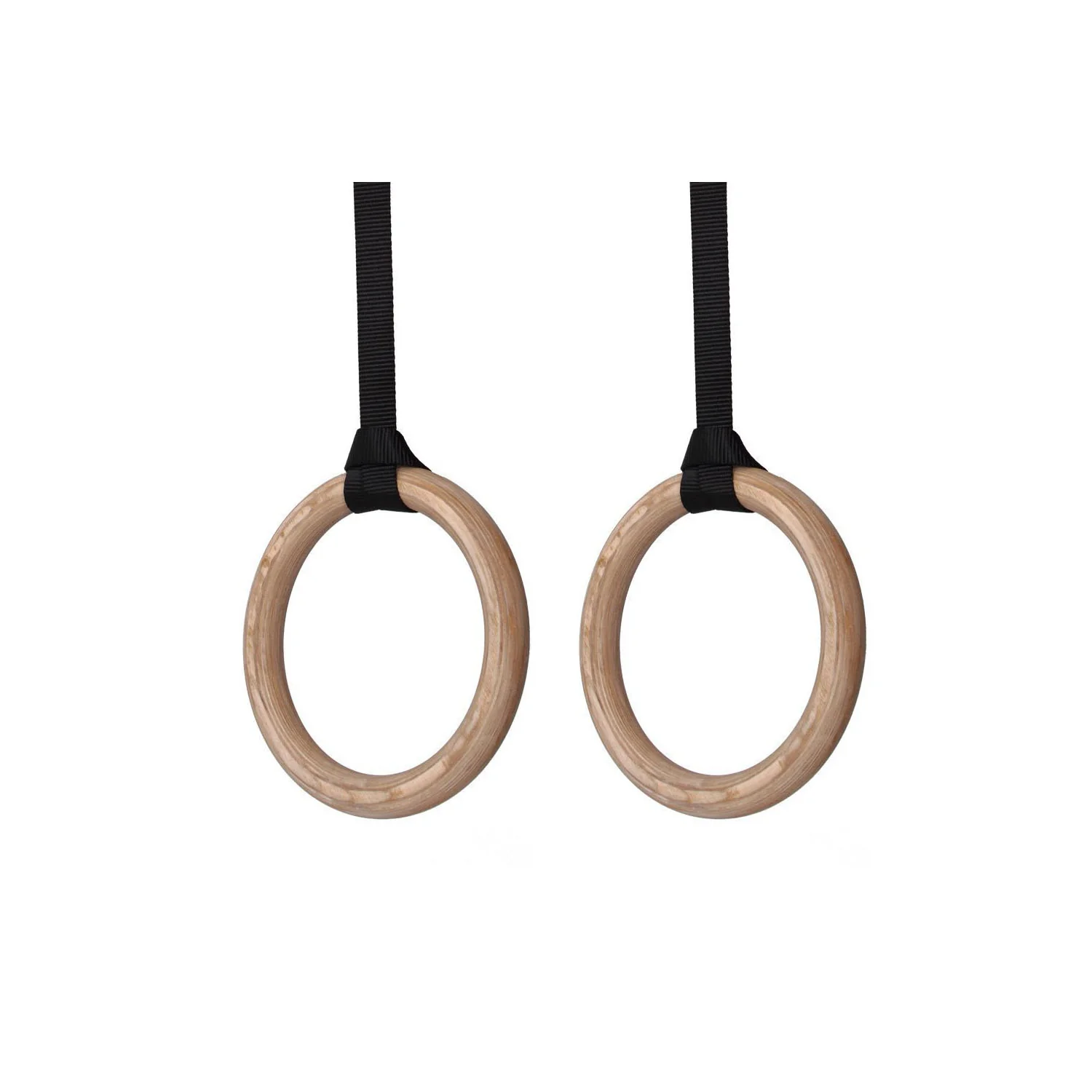 Gym Rings - Wood - Image 3
