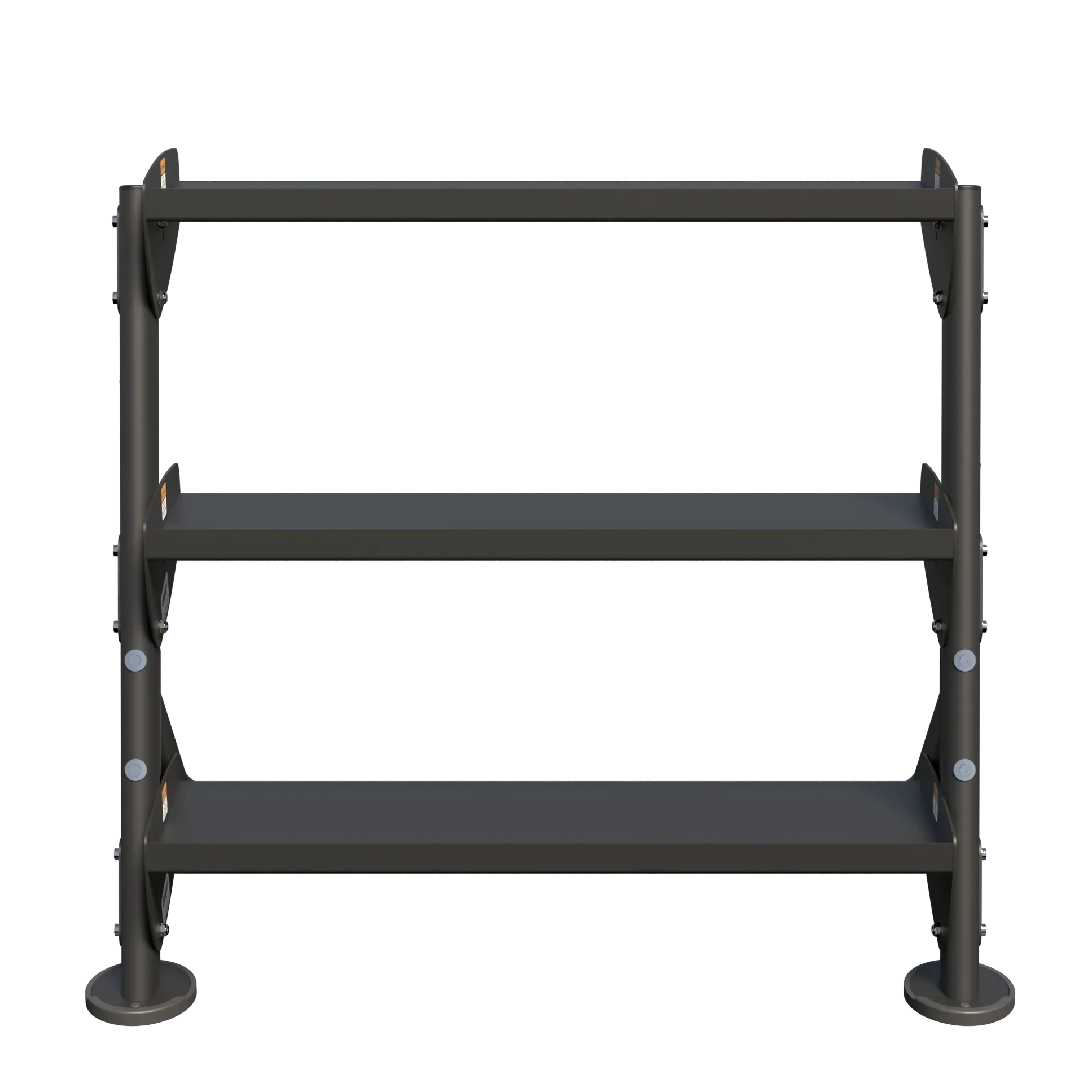 Hoist Fitness 36" Dumbbell Rack (2-Tier) - Image 4
