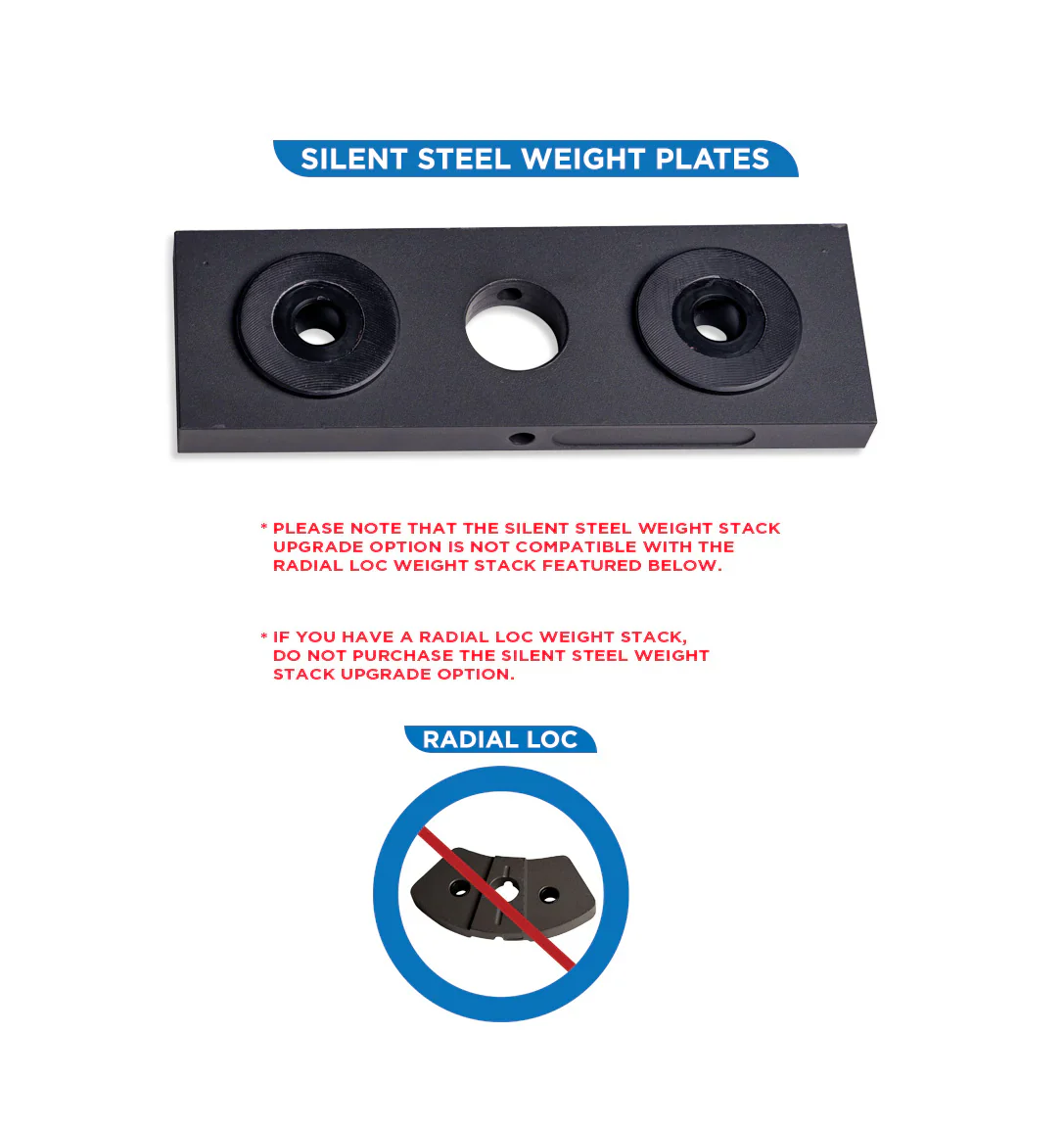 Hoist Fitness 50 LB. Silent Steel Weight Stack Upgrade (Only available for Mi6, Mi7, Mi7Smith & H-8) - Image 2