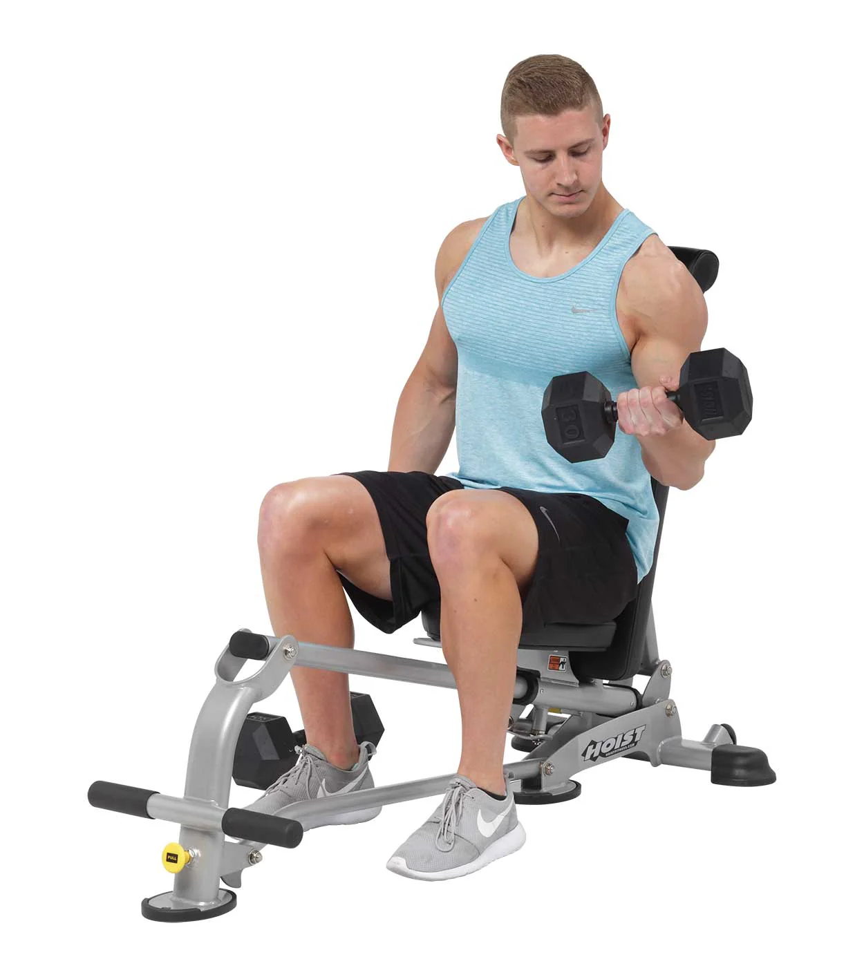 Hoist Fitness 7 Position Folding F.I.D. Bench - Image 14
