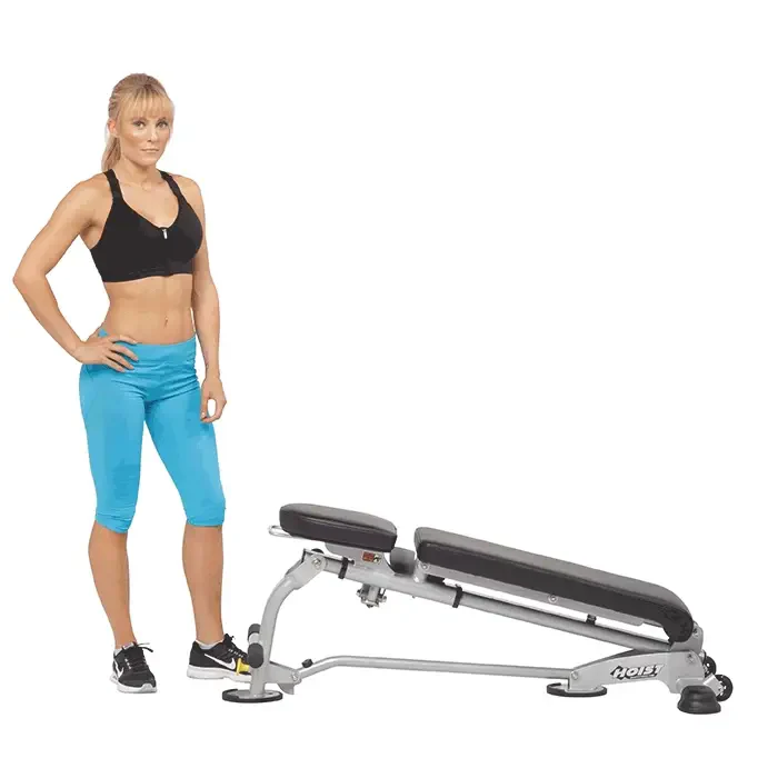 Hoist Fitness 7 Position Folding F.I.D. Bench - Image 2