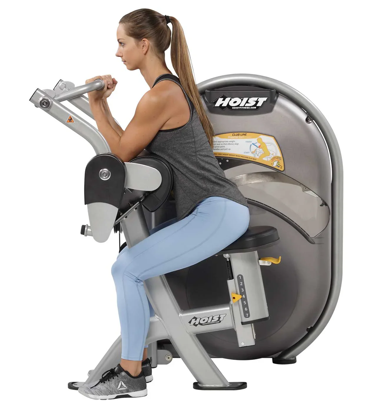 Hoist Fitness Club Line Biceps Curl - Image 3