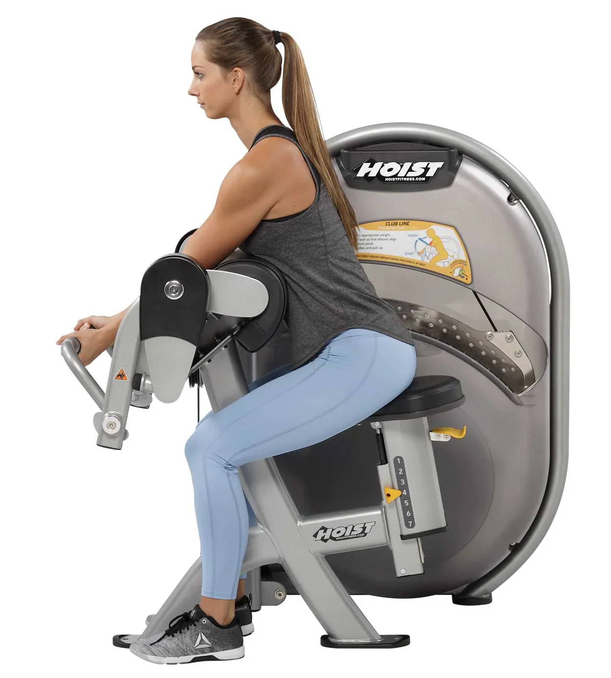 Hoist Fitness Club Line Biceps Curl - Image 4
