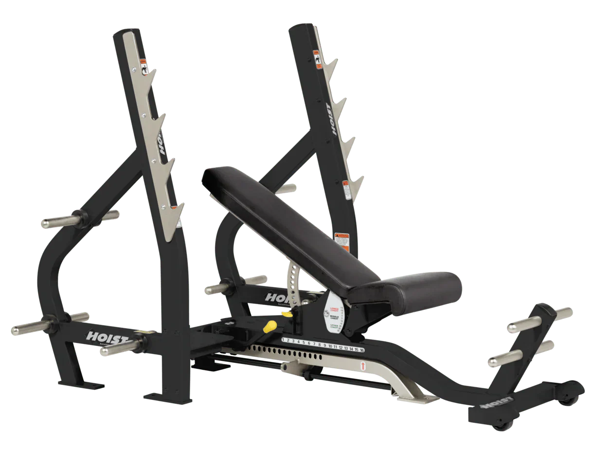 Hoist Fitness Commercial 3-Way Olympic Bench