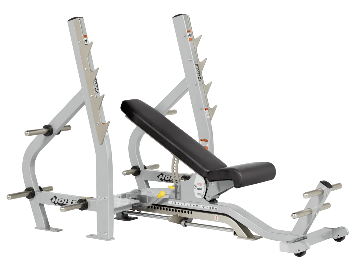 Hoist Fitness Commercial 3-Way Olympic Bench - Image 2