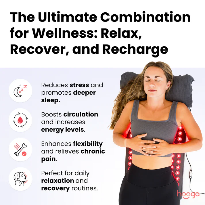Hooga Red Light Therapy Acupressure Mat - Image 6