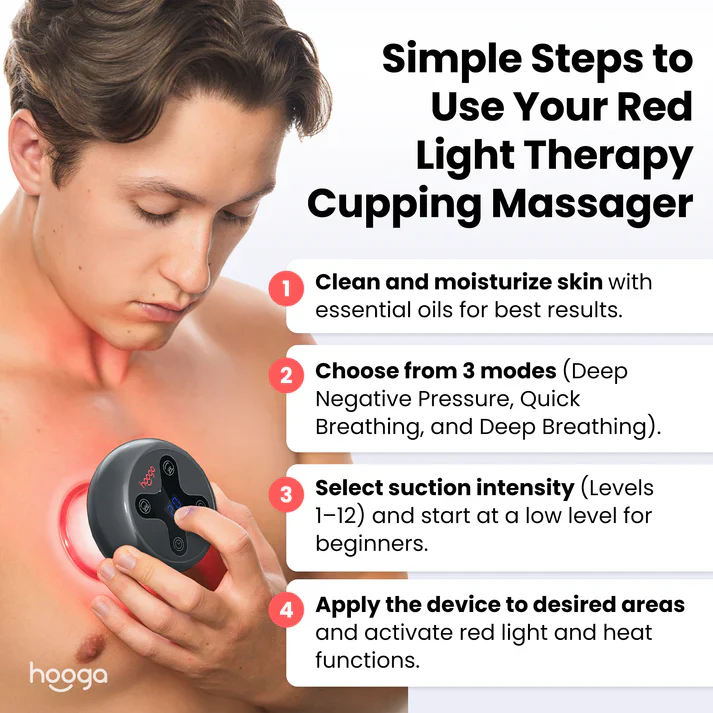 Hooga Red Light Therapy Cupping Device - Image 6