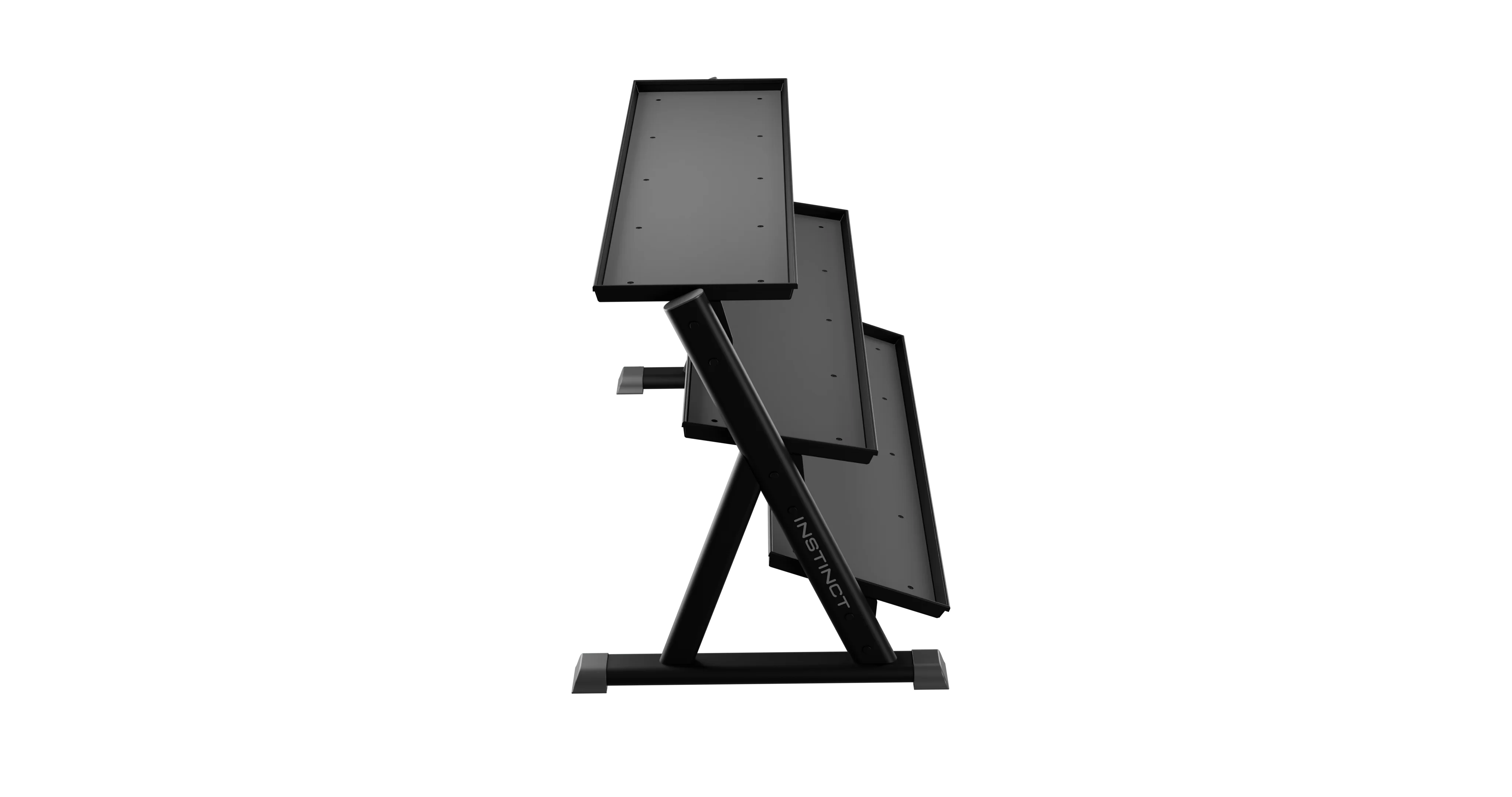 INSTINCT 3 TIER HEX DUMBBELL RACK - Image 4