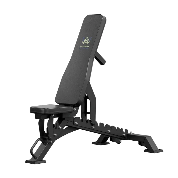Major Fitness Adjustable Bench | 1300Lbs Capacity Weight Bench - Black