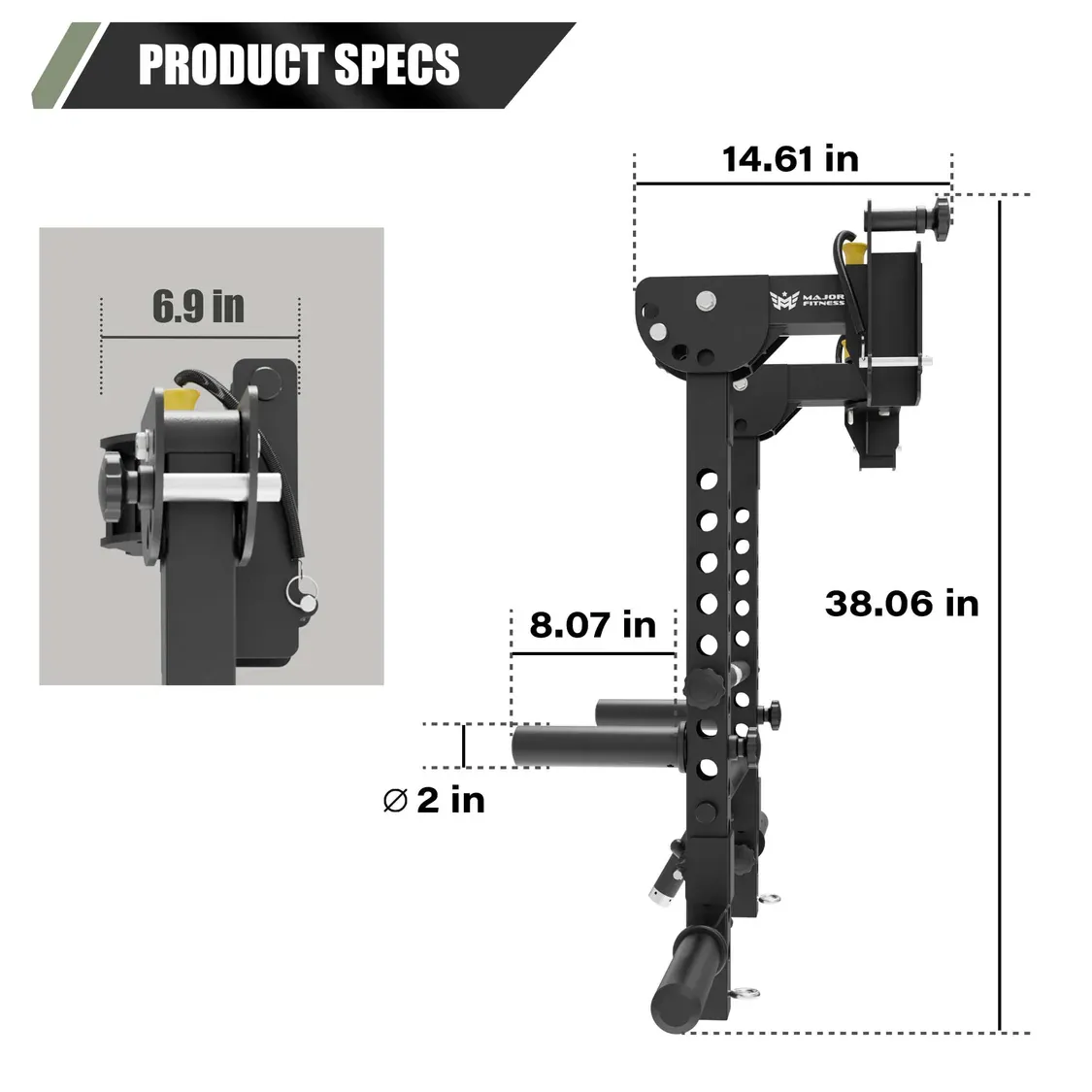 Major Fitness Lever Arms - Image 4